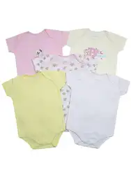 Body Manga Corta X 5 Para Bebe Oggi 311313