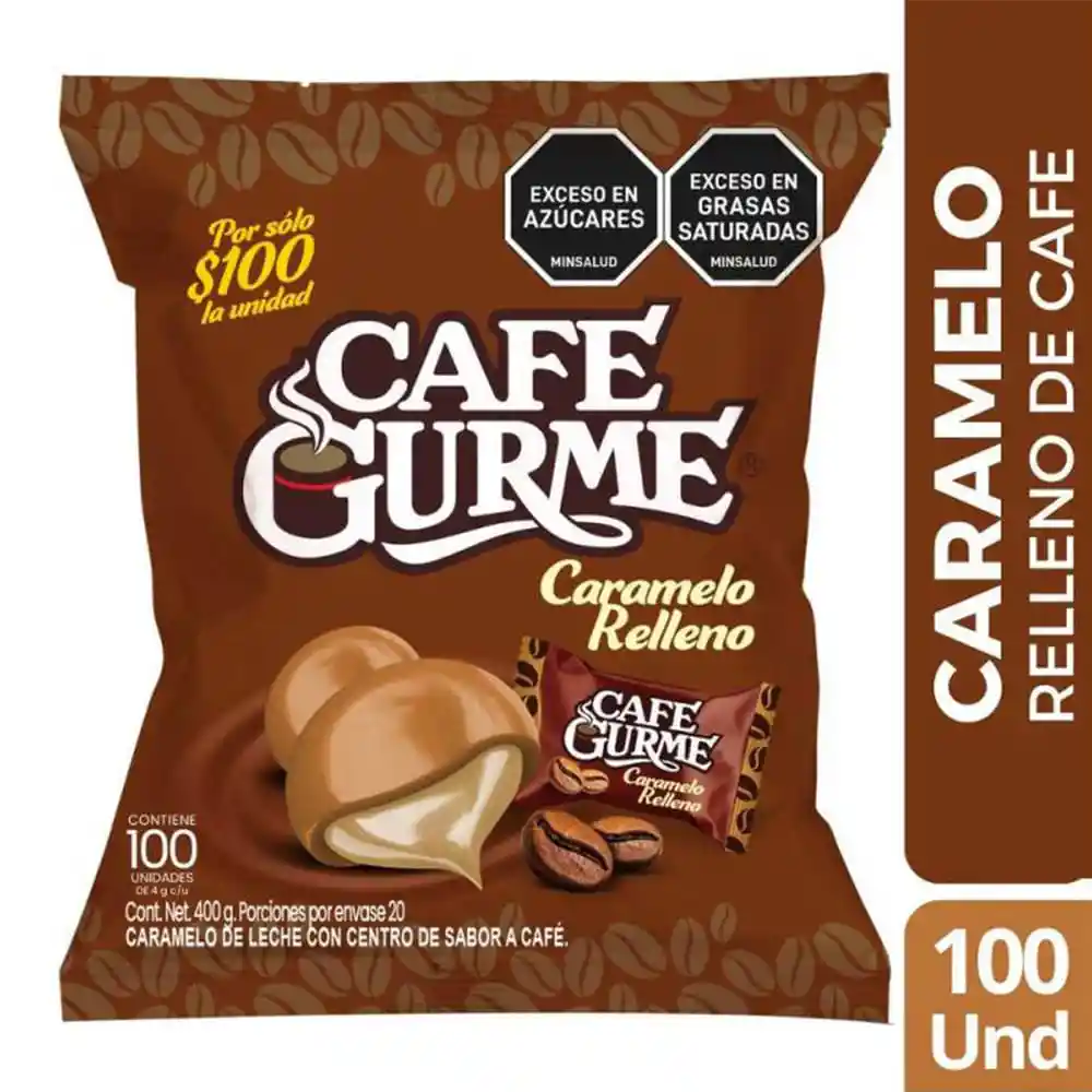 Caramelo Café Gurme Relleno