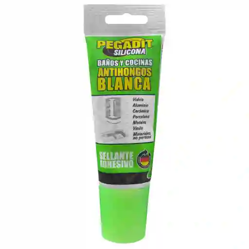 Pegadit Silicona Para Baños y Cocina Blanca 50 mL