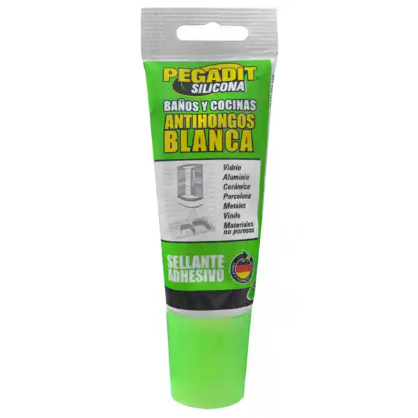 Pegadit Silicona Para Baños y Cocina Blanca 50 mL