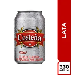 Cerveza Costeña - Lata 330 ml x1