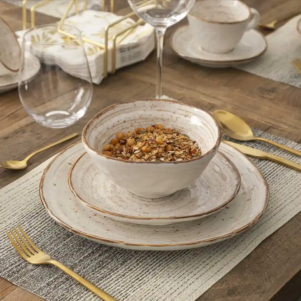 Set Plato Mediano Arena 20 cm Ambiente Gourmet