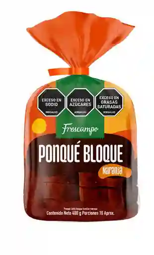 Ponque Bloque Frescampo (400 Gr)