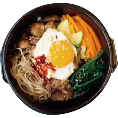 Bibimbap de Res