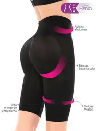 Short Multishape Para Mujer M - Negro