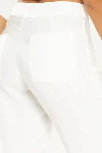 Pantalón Slouchy Color Blanco Crudo Talla 6 Ragged