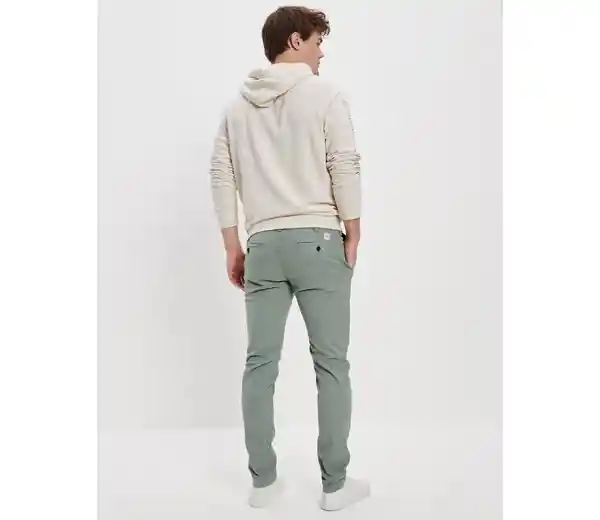 Pantalón Hombre Verde Talla 34 x 32 American Eagle