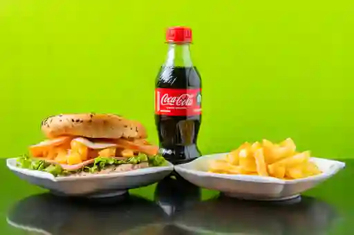 Combo Hamburguesa Hawaiana