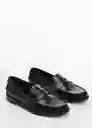 Zapatos David Negro Talla 42 Niños Mango