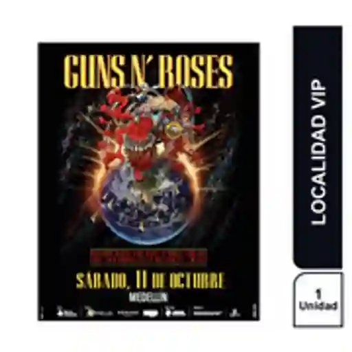 Guns N Roses Vip Medellin