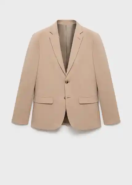 Blazer Americana Paris Beige Talla 52 Hombre Mango