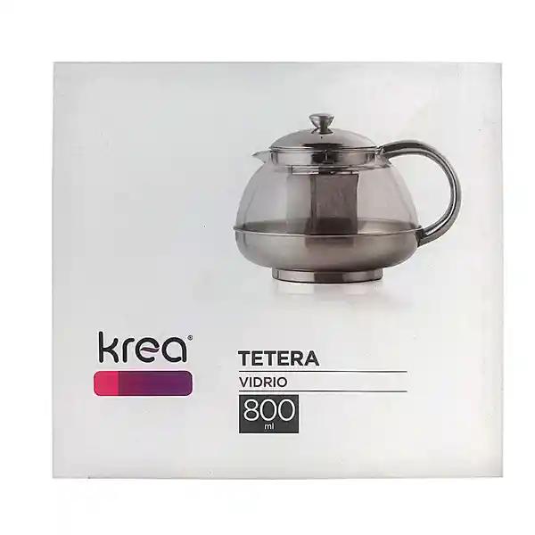 Krea Tetera Vidrio 800 mL