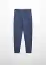 Pantalón Francia5 Niños Azul Talla 7 Mango