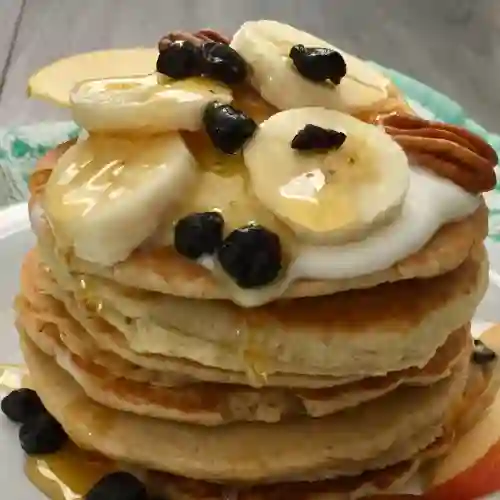 Pancake con Leche Endulzada