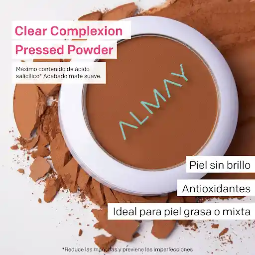 Almay Polvo Compacto Clear Complexion Tono 200 Light/ Medium
