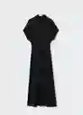 Vestido Margot-A Negro Talla S Mujer Mango