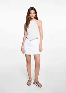 Camiseta Montaña Off White Talla 19 Niñas Mango