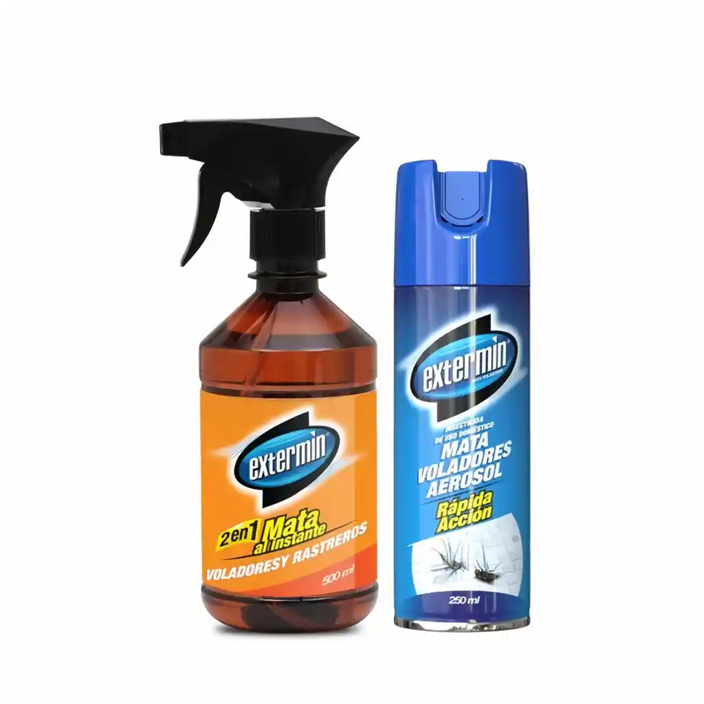 Extermin Set Insecticida + Mata Voladores