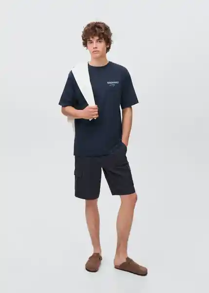 Camiseta Bahamas Navy Talla 21 Teen Niños Mango