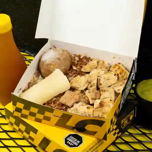 Centralazo con pollo