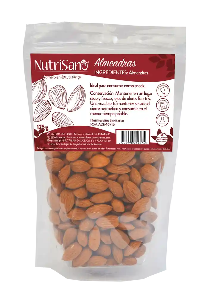 Nutrisano Almendras Enteras