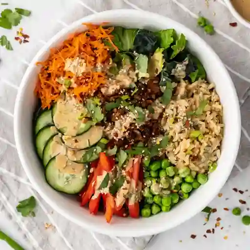 Arma tu bowl solo, con bebida o con sopa