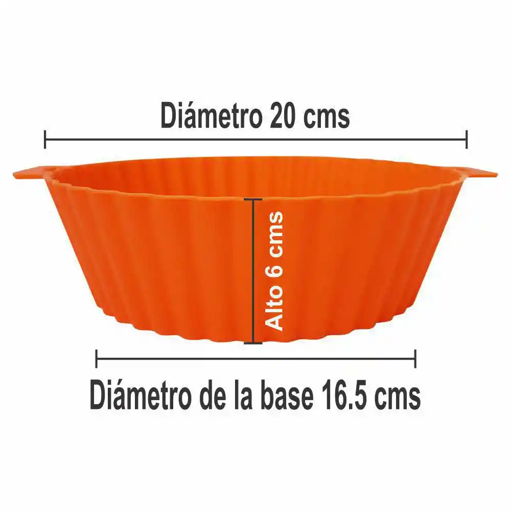 Cesta Molde Silicona P/olla Freidor Scarto 4167