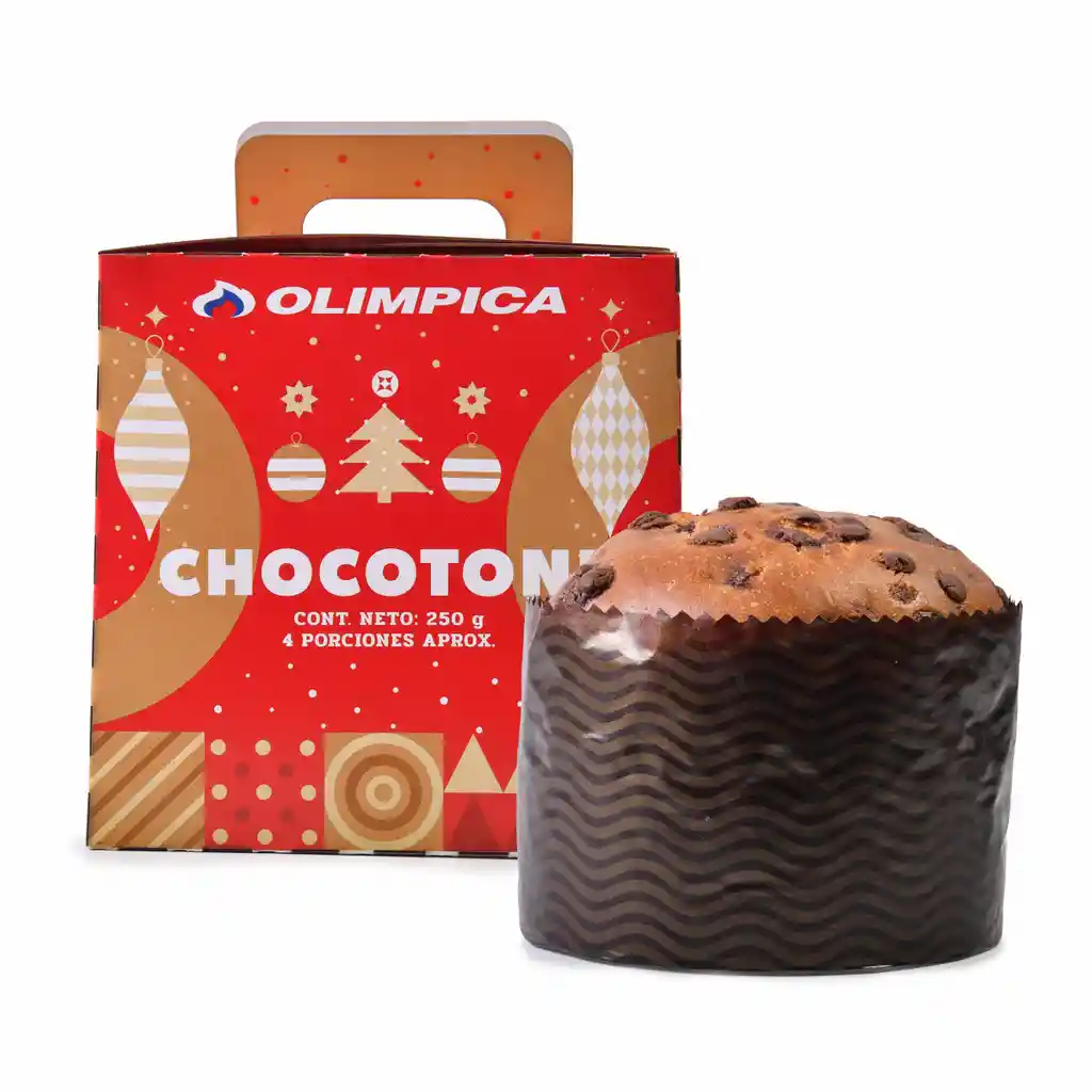 Paneton Olimpica Navidad Chocolate