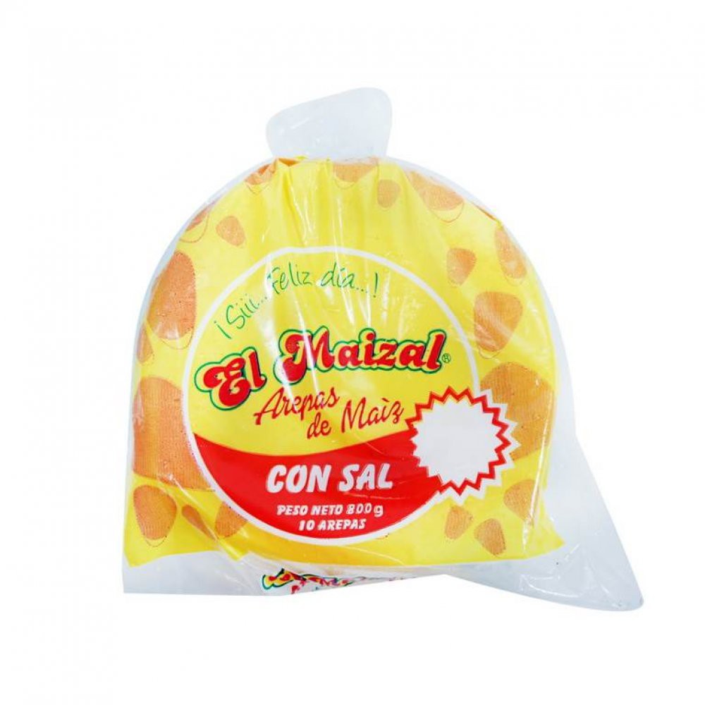 El Maízal Arepas de Maíz con Sal 800 g