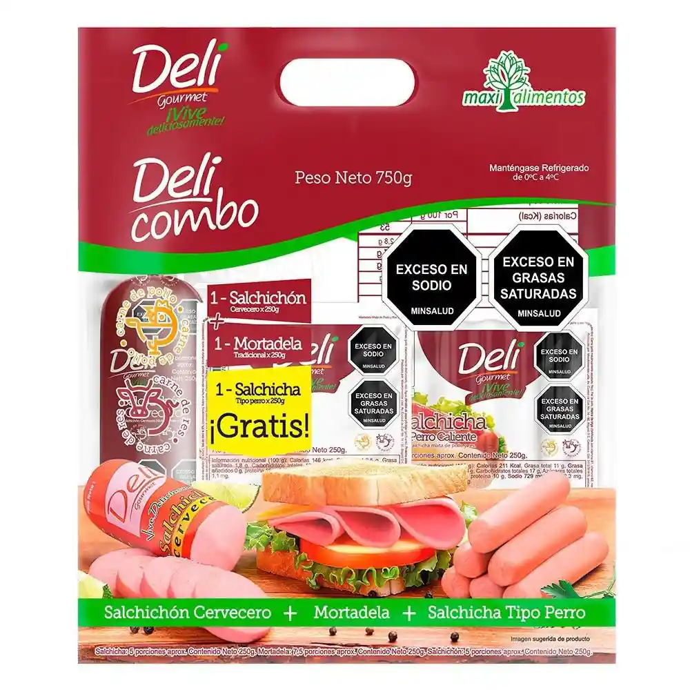 Combo Comp Gourmet 750 G