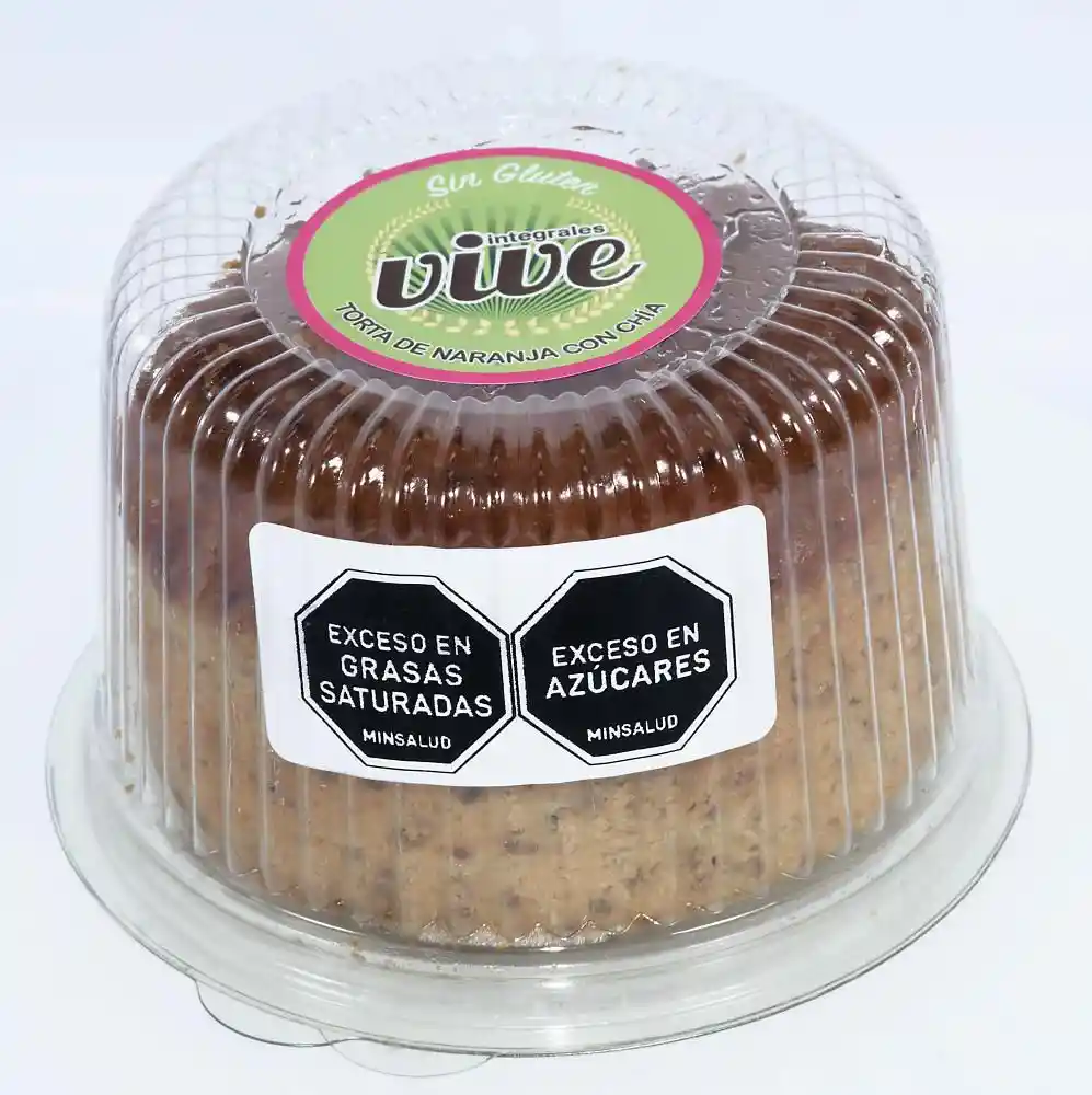 Torta de Naranja Con Chia Integrales Vive