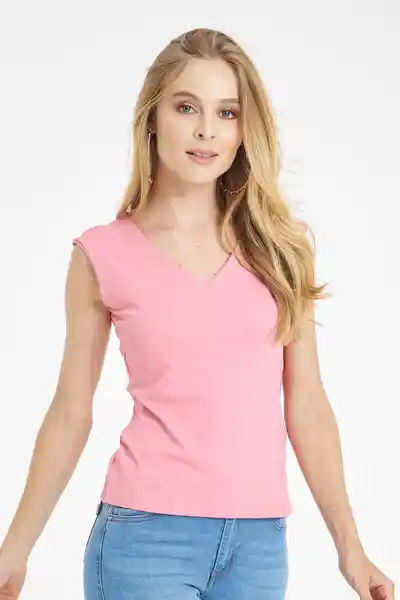 Top Blend Color Rosado Oscuro Talla XS Ragged