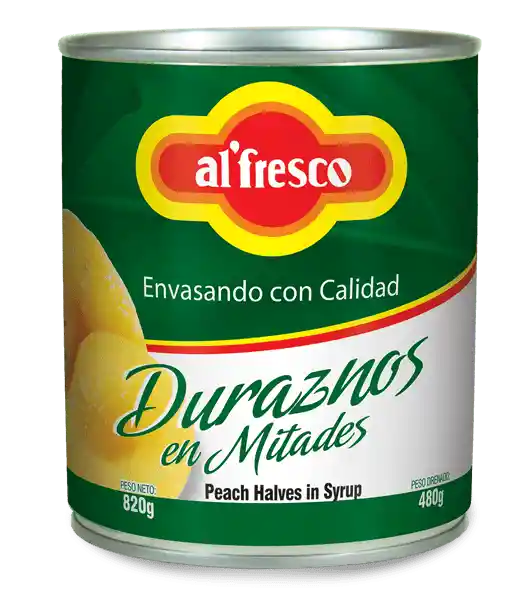 Alfresco Durazno en Lata