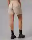 Short Pliegues Mujer Beige Abetinote Claro T 6 72683 Rifle