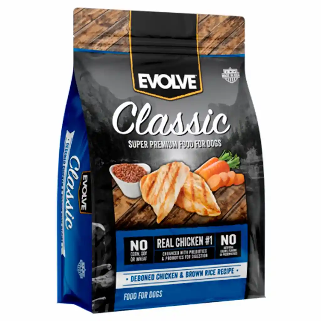 Evolve Classic Alimento Para Perro Adulto Pollo y Arroz