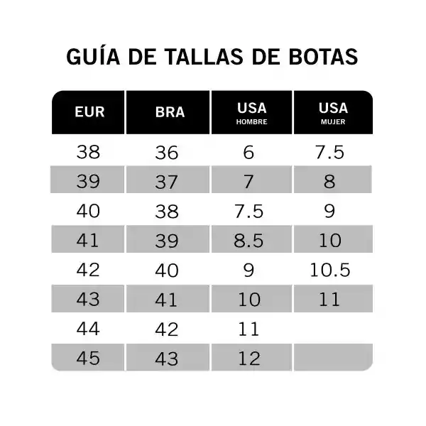 Bota de Boxeo Crusher Negro Talla 10 Hombre 11 Mujer Everlast