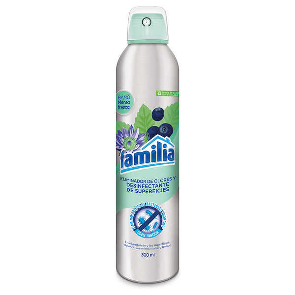 Familia Eliminador de Olores Aroma Menta Fresca 300 ml
