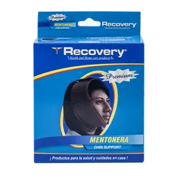 Recovery Black Mentonera Chin Support Premium