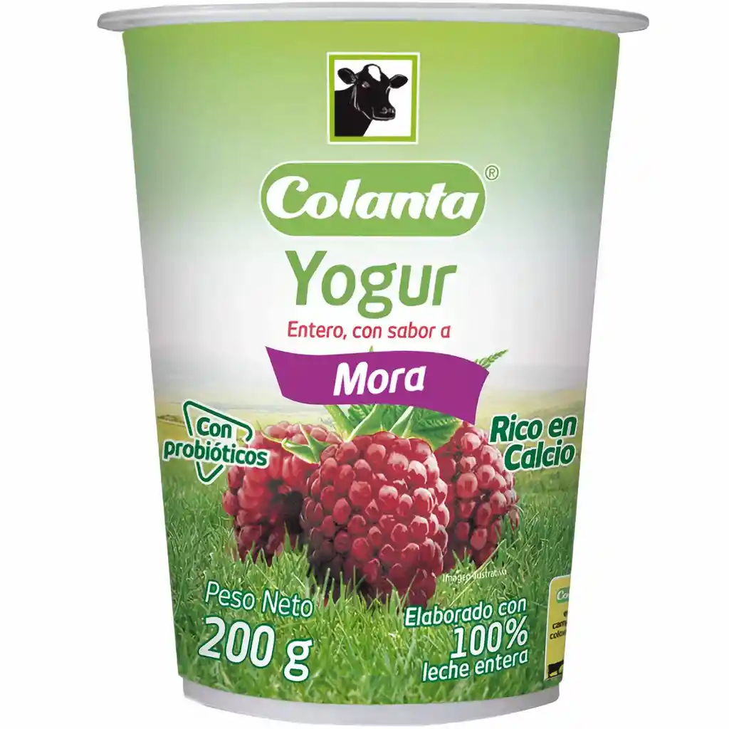 Colanta Yogurt Con Sabor A Fruta