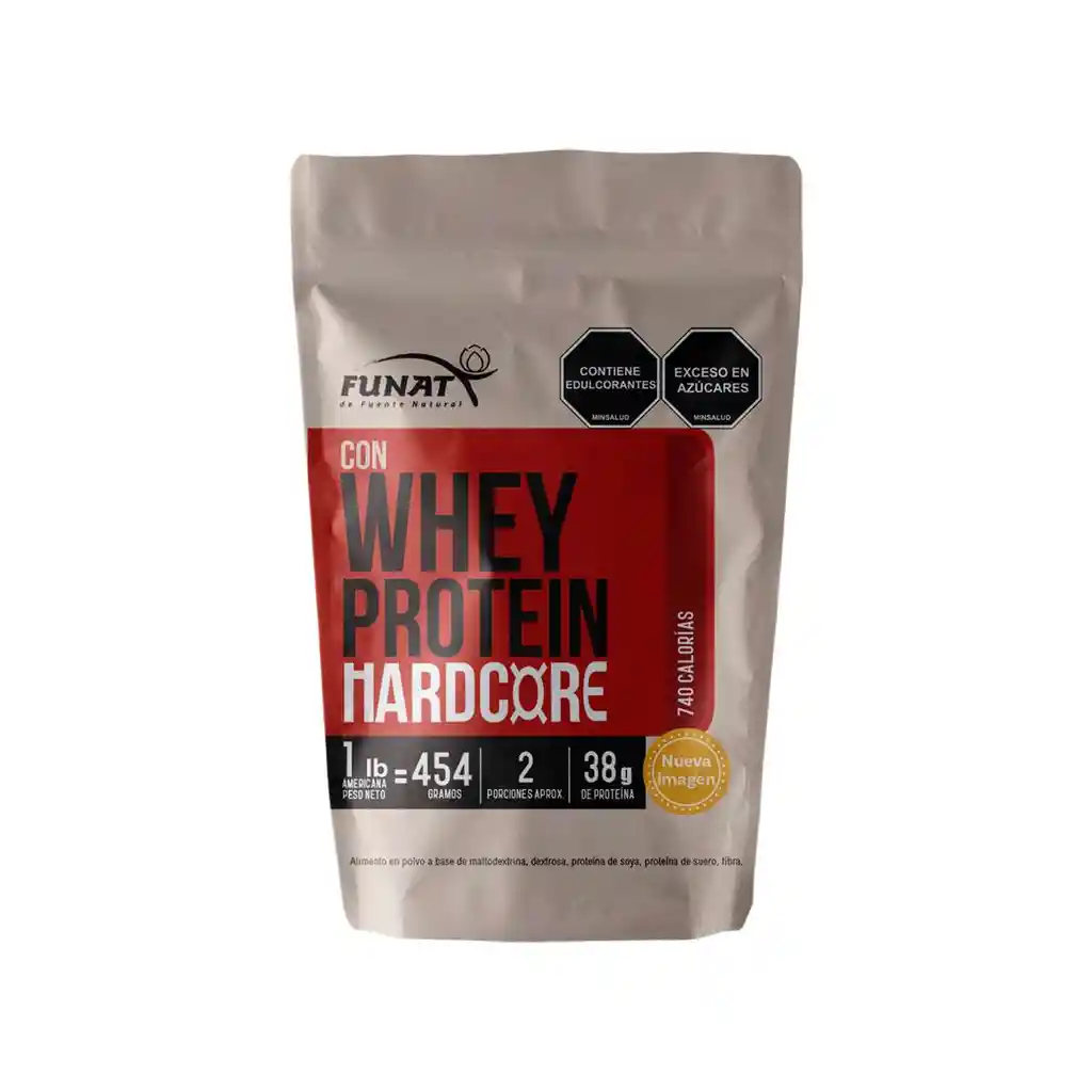 Funat Whey Protein Hardcore Proteína en Polvo