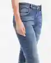 Jean Cosmo Femenino Azul Clásico Tono Oscuro Talla 6 Chevignon