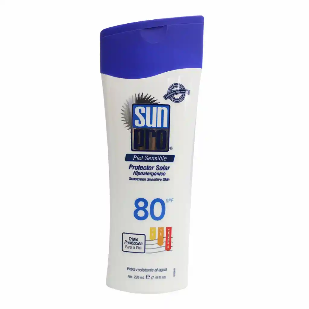 Sun Pro Protector Solar Triple Acción Spf50 Hipoalergénico