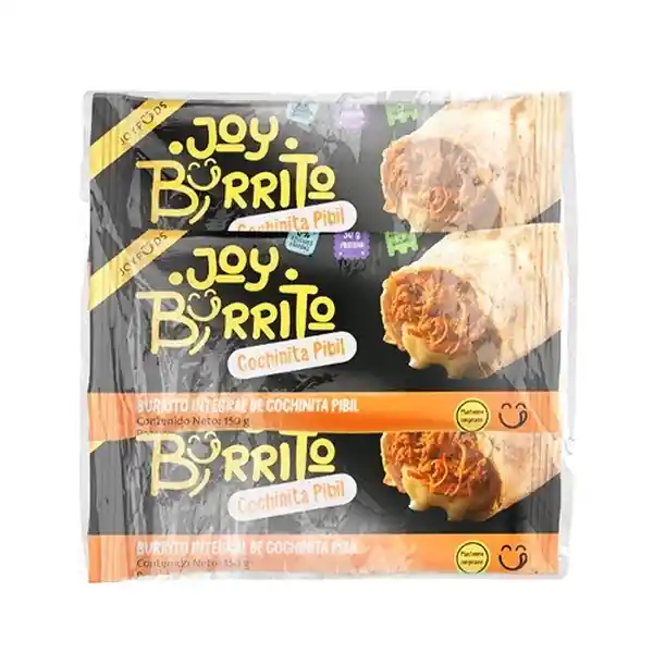 Joyfuds Burrito Integral Cochinita Pibil