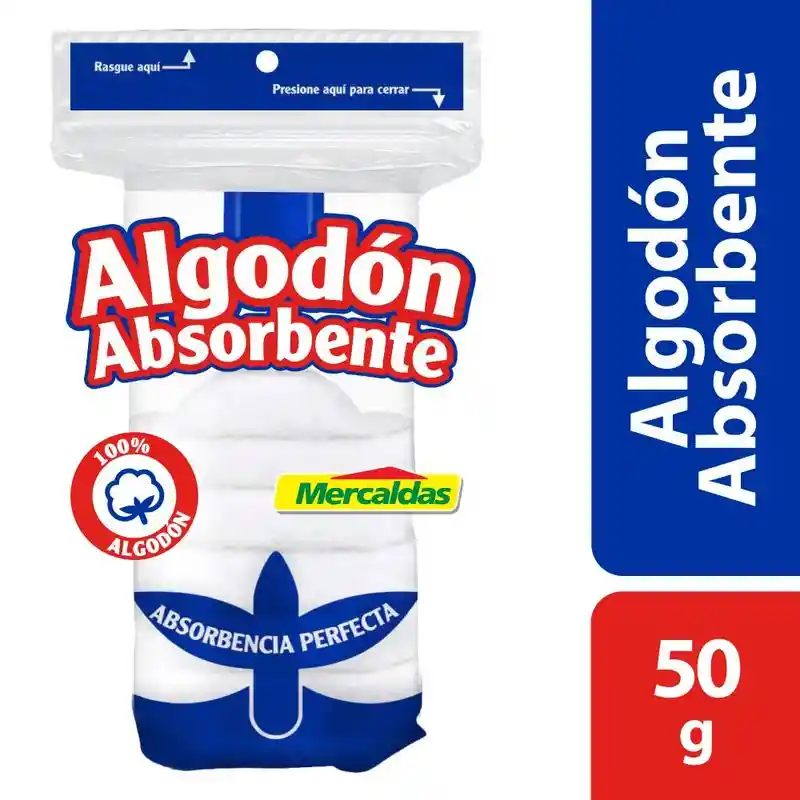 Mercaldas Algodón Absorbente 