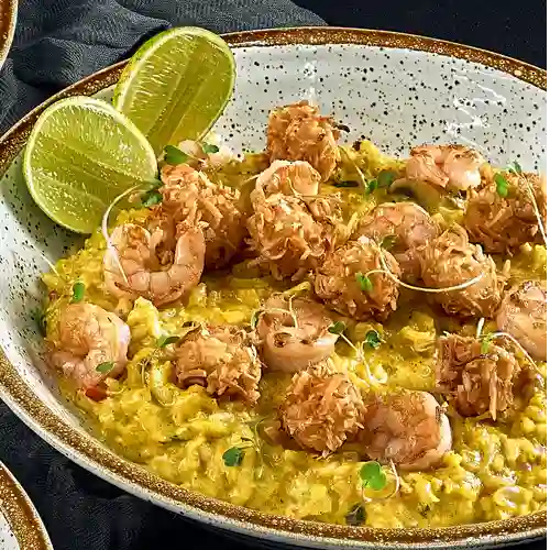 Risotto de Coco y Curry