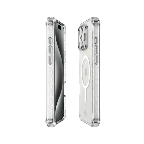 ItSkins Case Hybrid R Clear iPhone 16 Pro Transparente