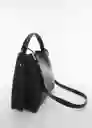 Bolso M Luciam Negro Talla 99 Mujer Mango