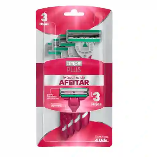 Máquina de Afeitar Mujer Ampm Plus