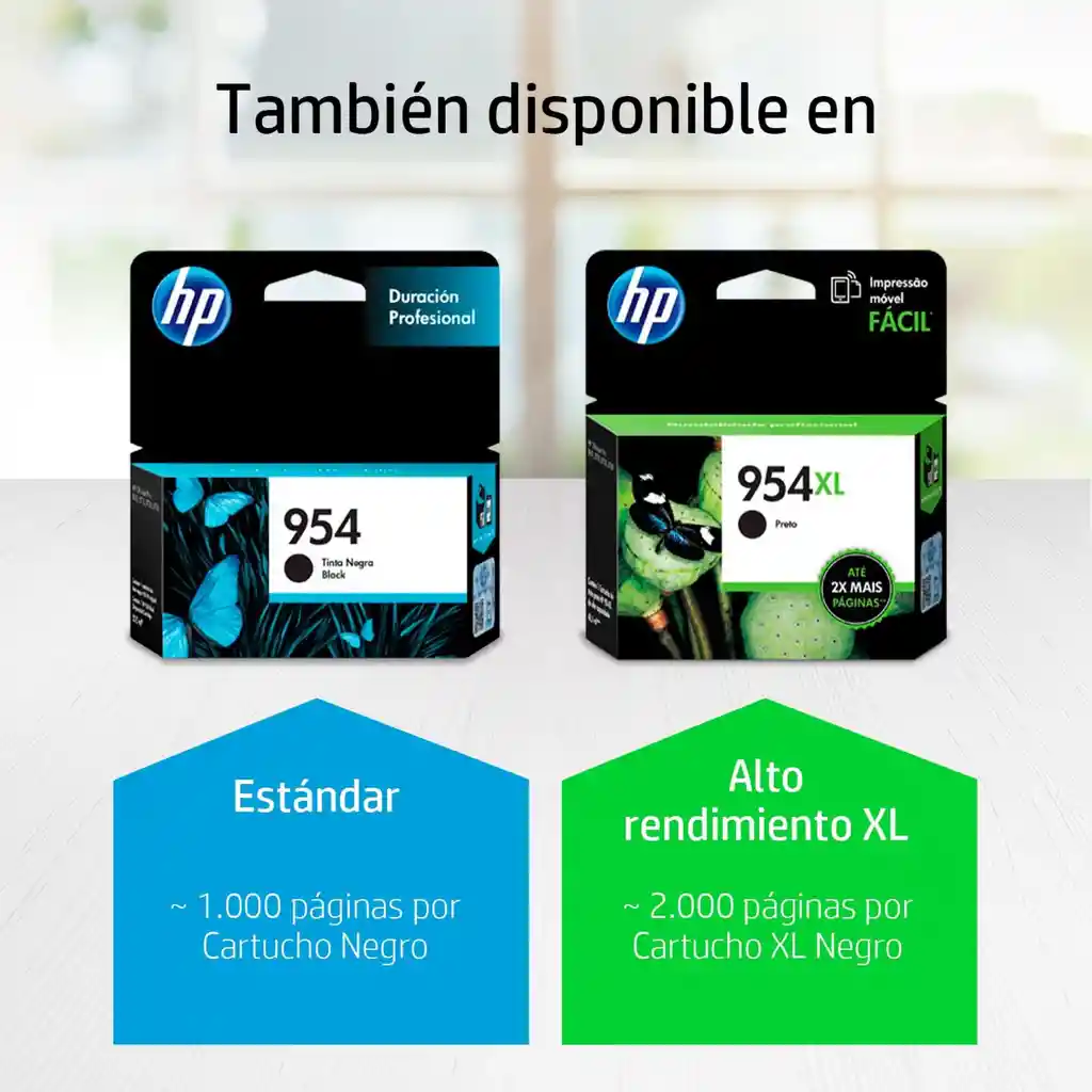 Hp Cartucho 954Xl Negro