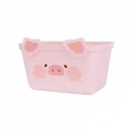 Organizador Con Asa Serie Lulu The Piggy Miniso